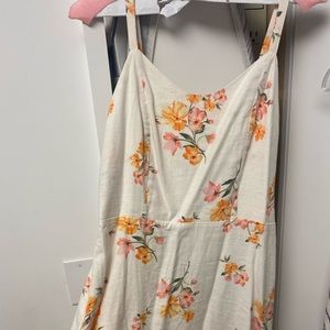 Old Navy linen style summer dress-Size Medium